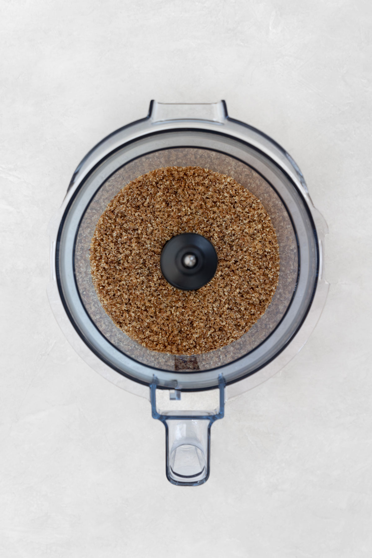 lime cheesecake crust in a Vitamix food processor