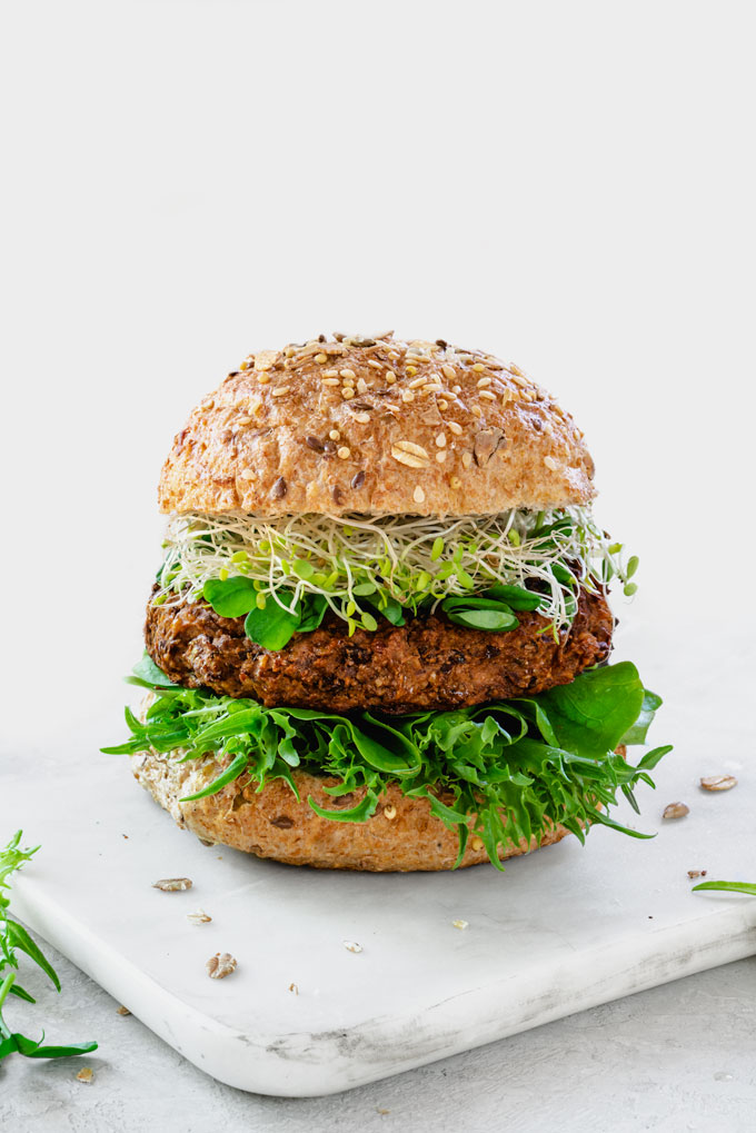 veggie burgers