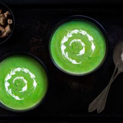 cream of broccoli soup - vegan, paleo, keto with cashew cream