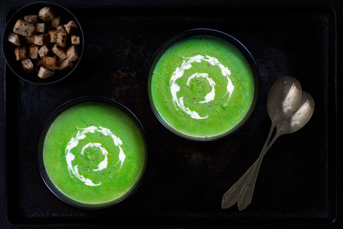 cream of broccoli soup - vegan, paleo, keto with cashew cream