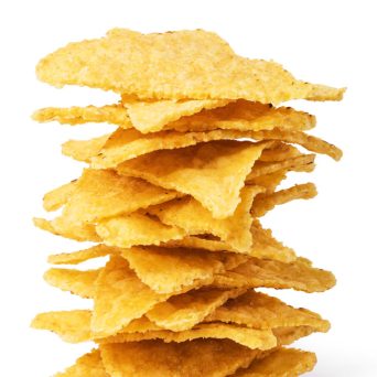 raw corn chips