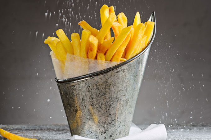 fries - sweet potato fries from an air-frier