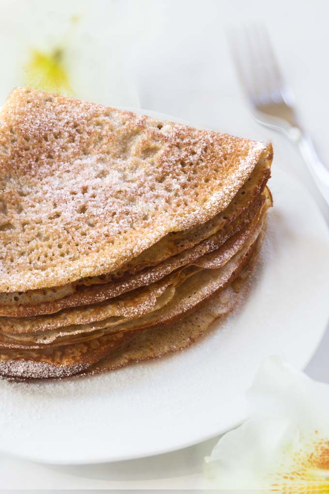 crepes - vegan and gluten-free