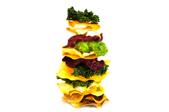 veggie crisps - healthy, homemade
