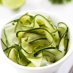 cucumber zucchini salad