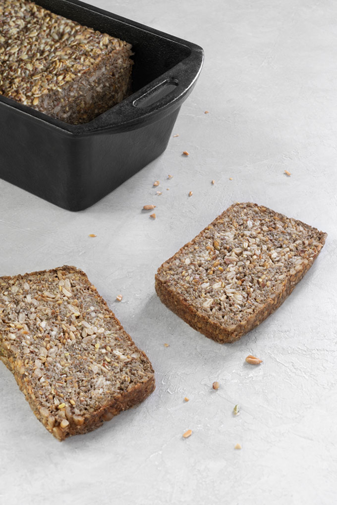 seed bread - vegan, paleo, keto