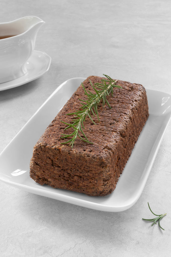 lentil loaf - vegan, gluten-free