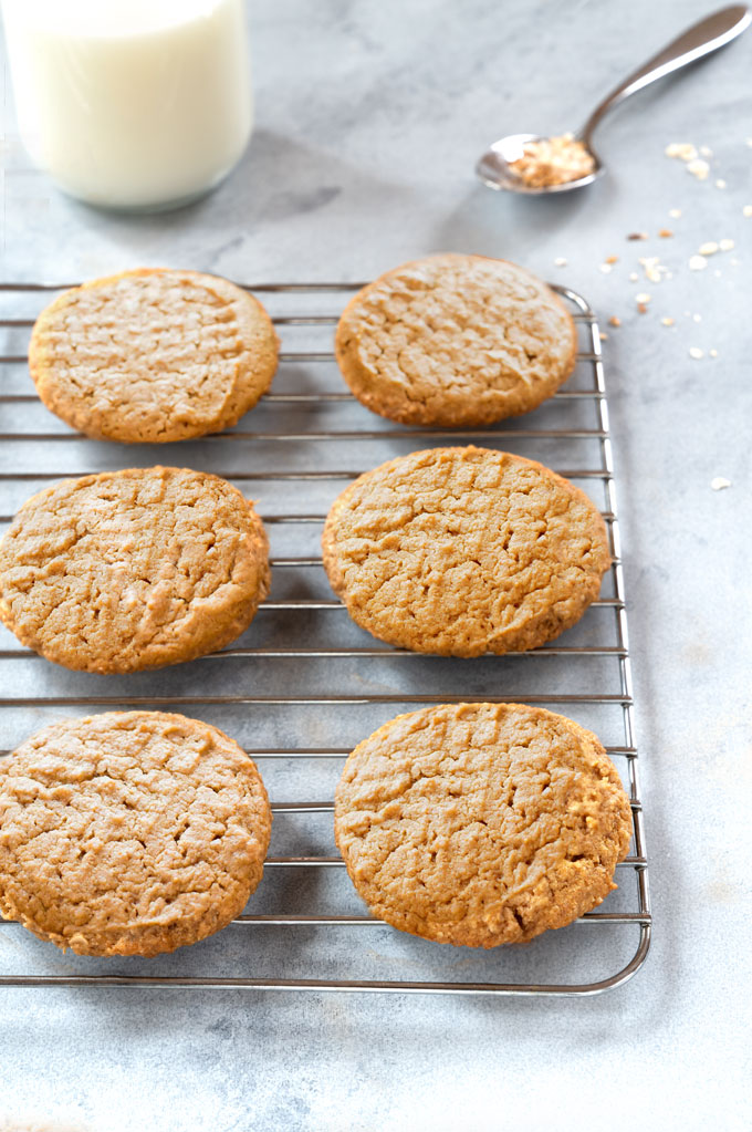 vegan peanut butter cookies