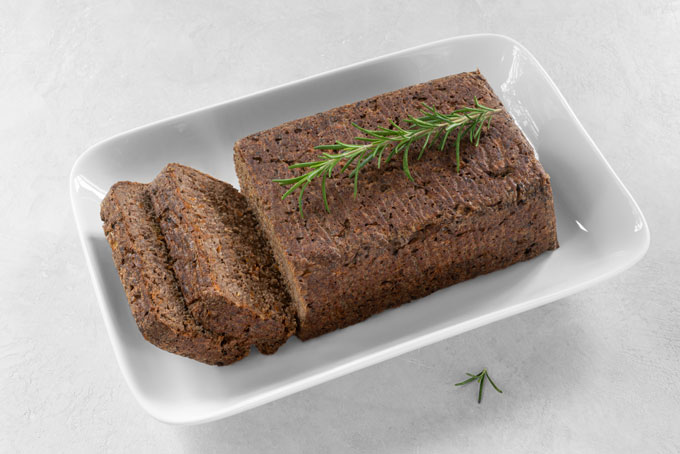 vegan lentil loaf