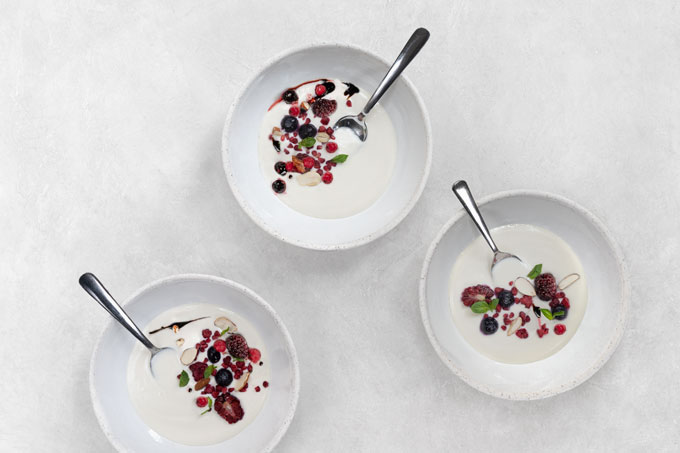 almond yogurt