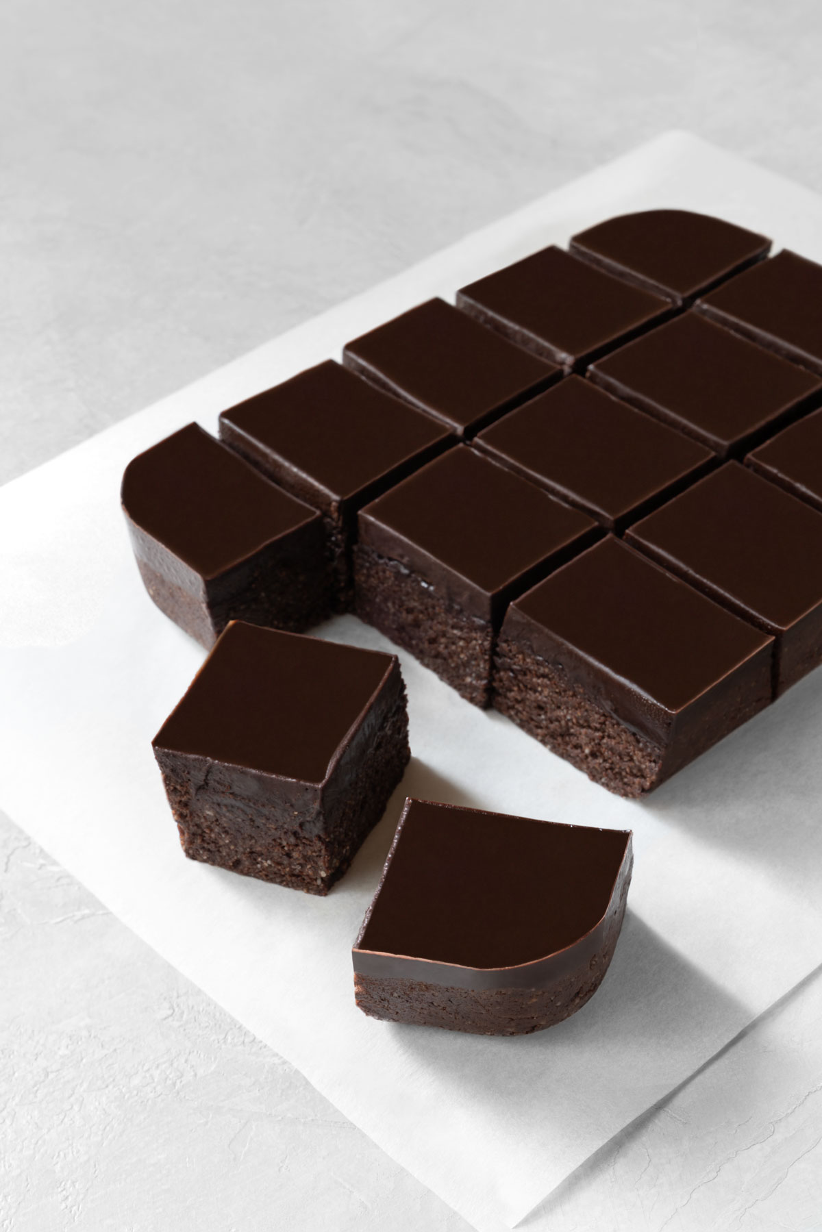 no-bake brownies