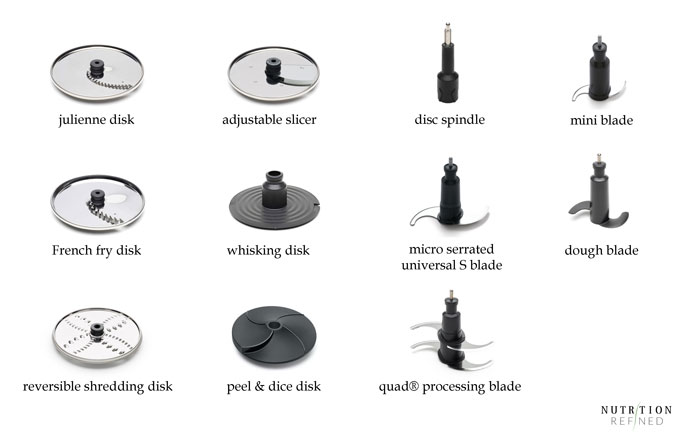 Breville Sous Chef food processor accessories