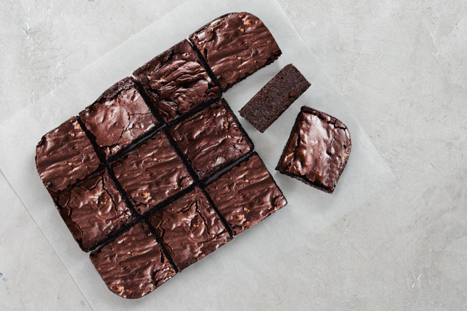 easy brownie recipe - vegan, paleo, healthy