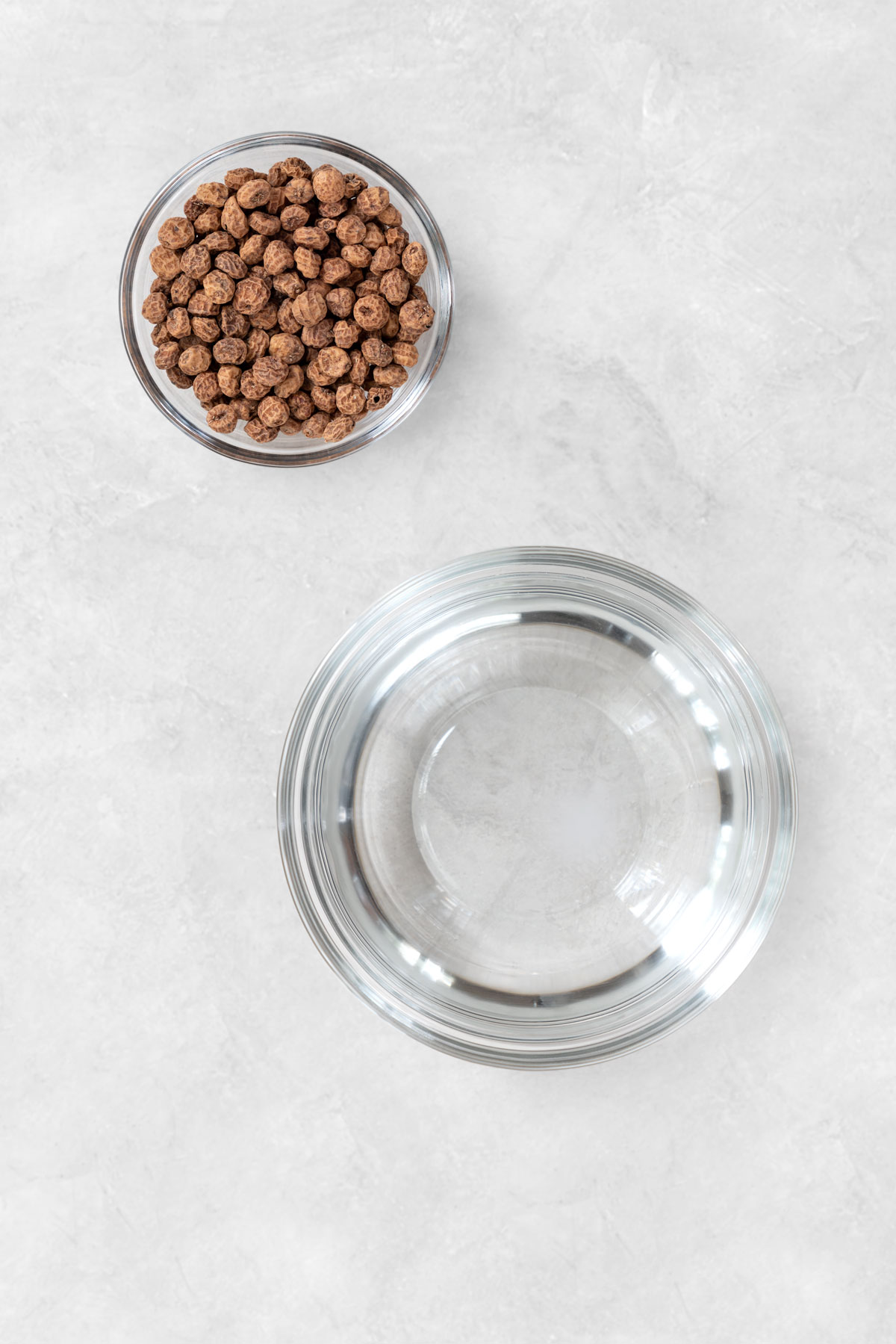 ingredients for tigernut milk