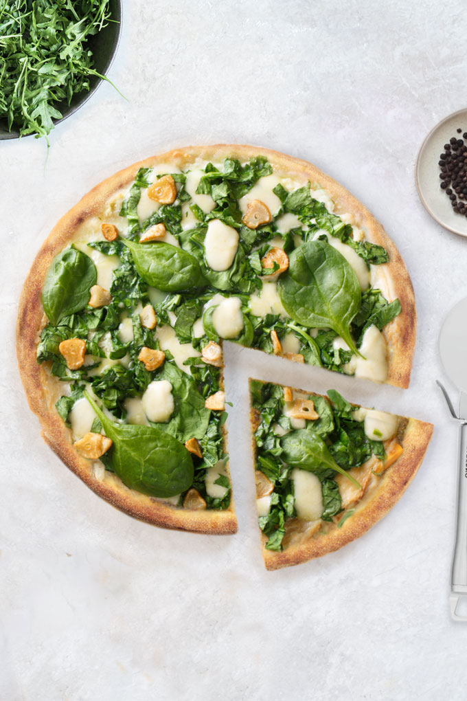 almond flour pizza crust - low-carb, keto, vegan, paleo