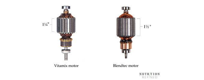 Vitamix vs Blendtec motor