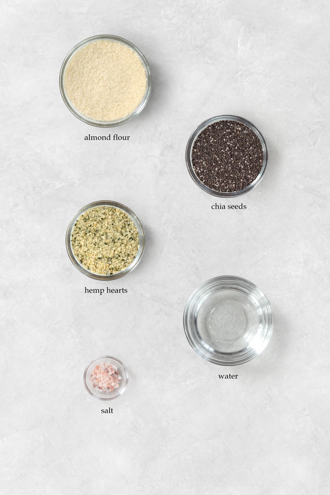 chia seed crackers ingredients