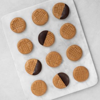 no-bake peanut butter cookies