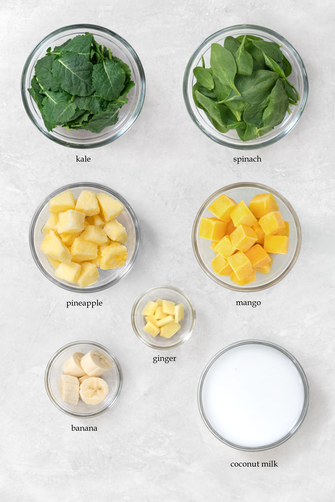 detox island green smoothie ingredients