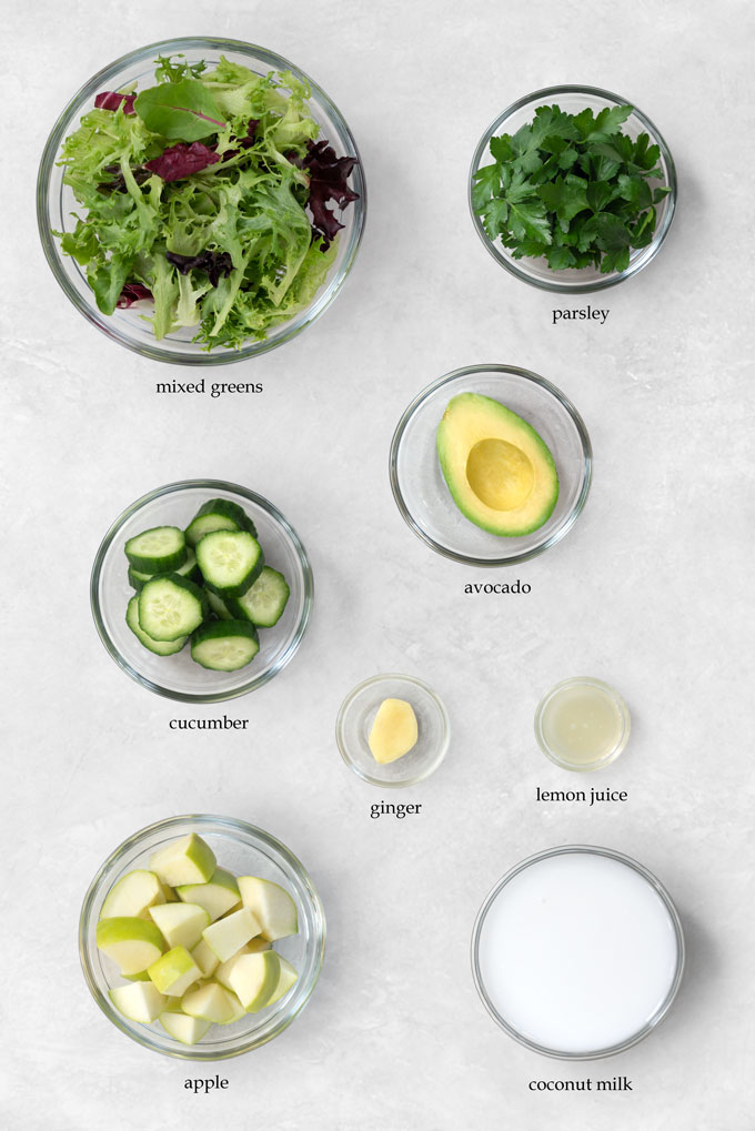 ingredients for heavy metal detox smoothie