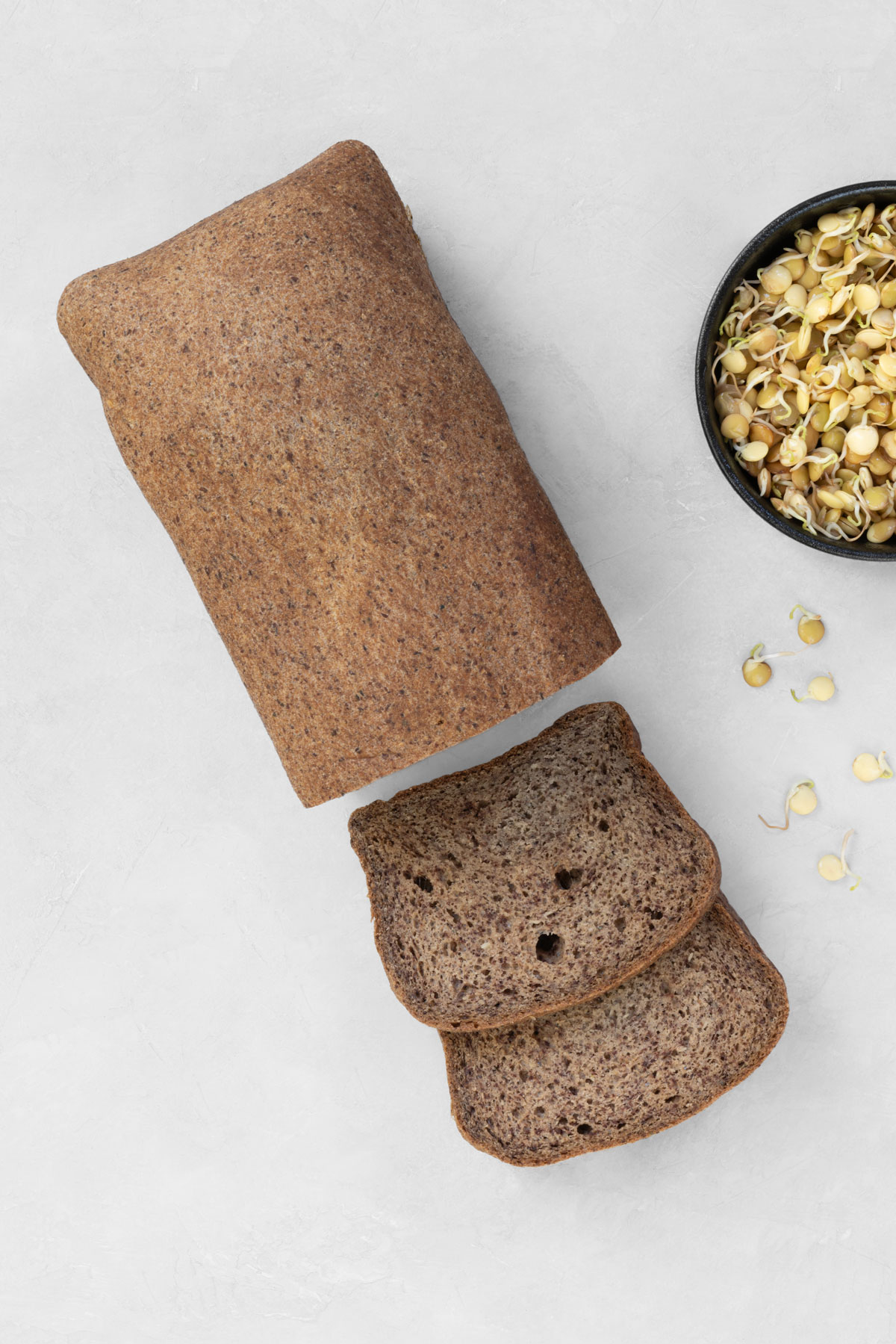 protein lentil bread