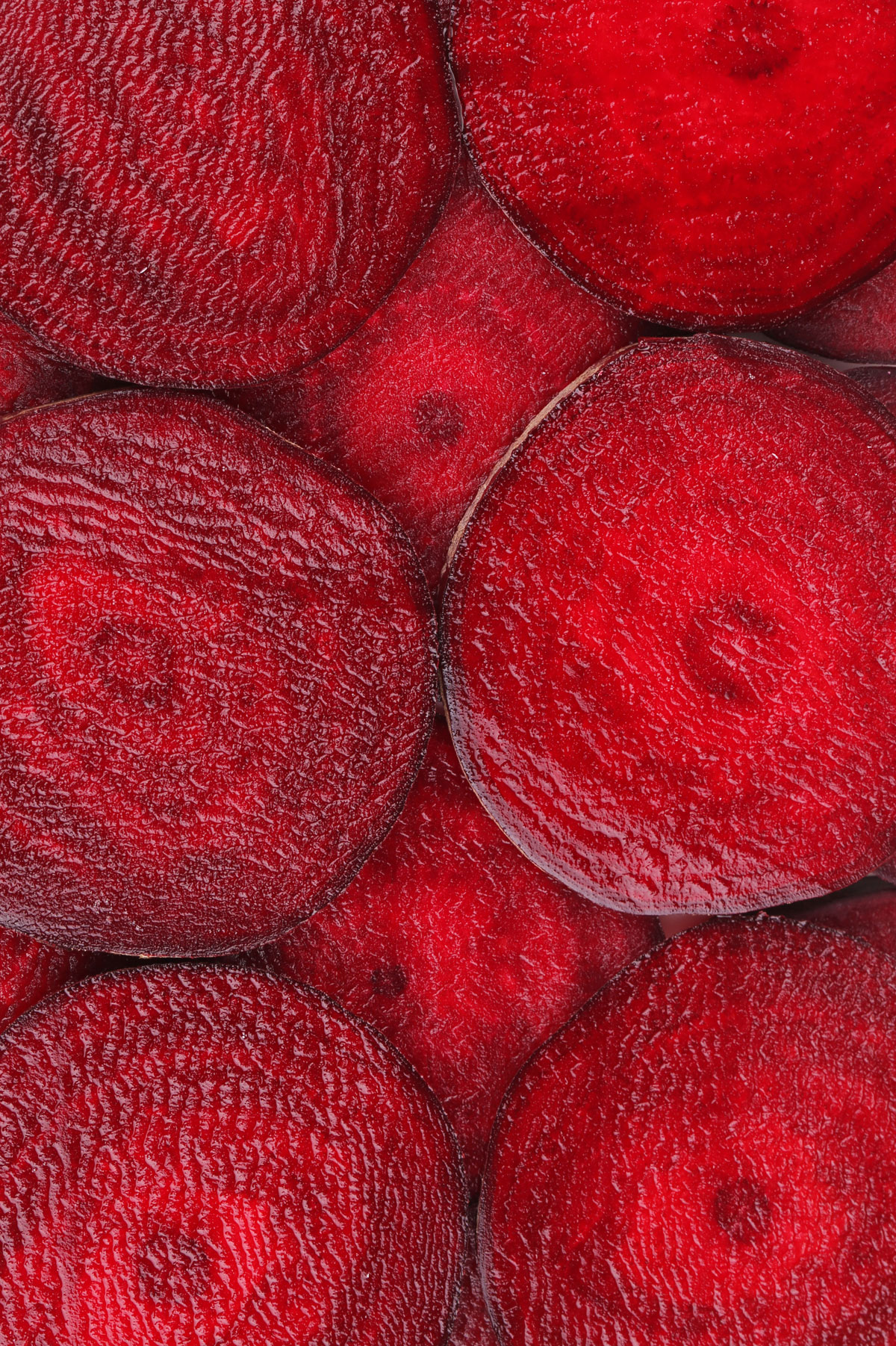 sliced roasted beets